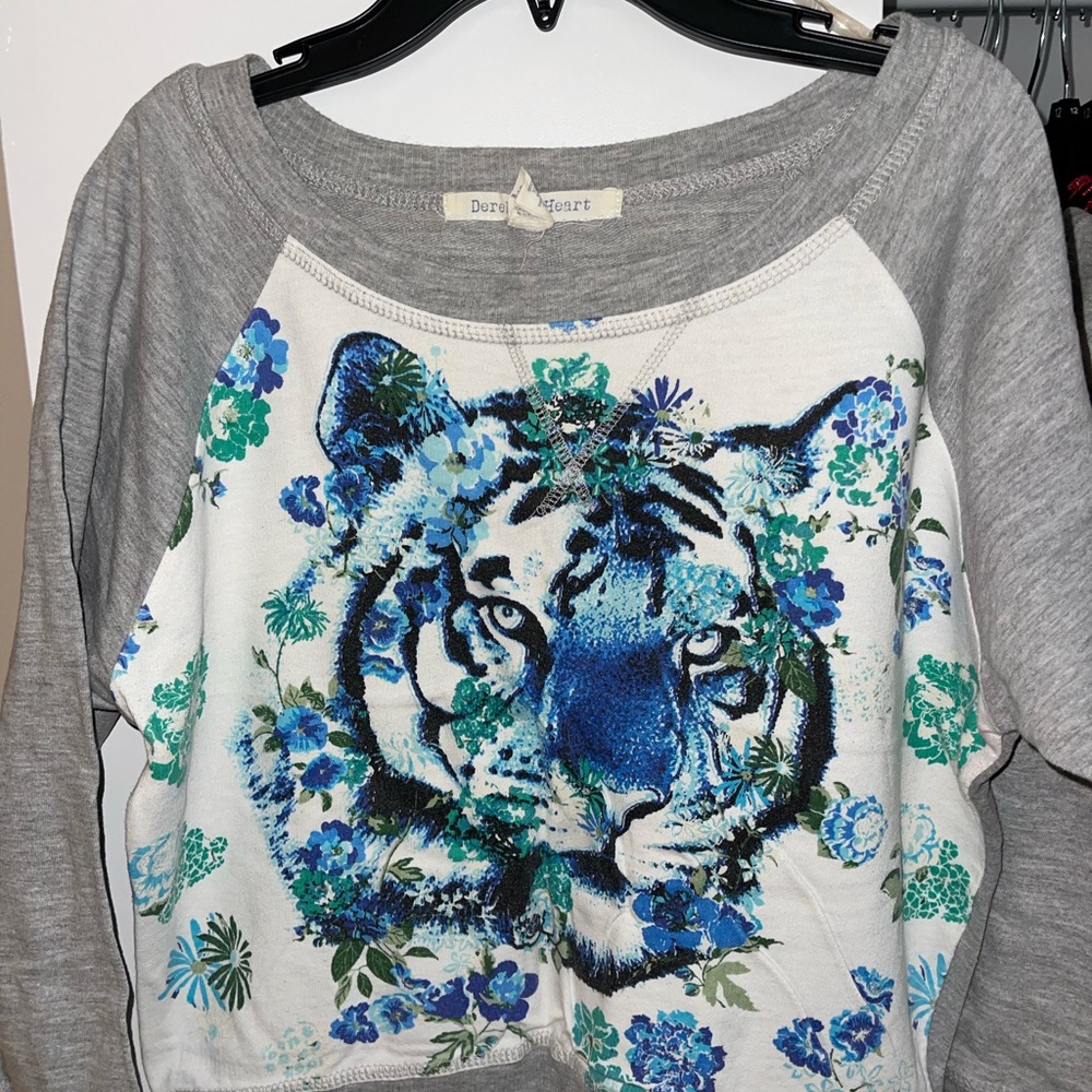Cropped sweatshirt